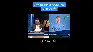funny News reader reading Manchester City player names😂