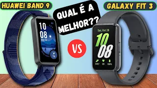 Huawei Band 9 vs GALAXY FIT | Comparativo Completo🔥