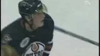 Ales Hemsky goal vs Dallas after Stefan missed empty net