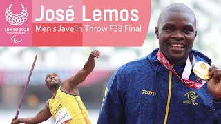 José Lemos | Gold Medal & World Record | Men's Javelin Throw F38 Final | Tokyo 2020 Paralympic Games