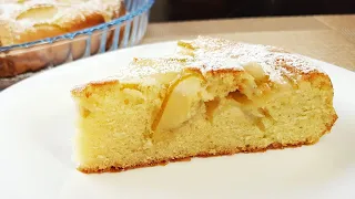 Do you have pears at home? You will be making this cake every day. Delicious and very fast