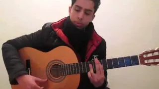 kamal mess3oudi mali mali wmal chem3a guitar Cover