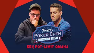 Texas Poker Open Pot Limit Omaha High Roller Final Table with $133,875 Top Prize!