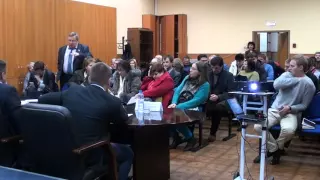 Встреча главы управы района Гольяново с населением. 18 ноября 2015 года. Часть 3.
