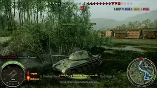 World of Tanks Console. T-50-2 gameplay. Russian tier 6 premium light tank.