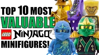 Top 10 MOST VALUABLE LEGO NINJAGO Minifigures!
