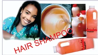 DIY recipes for quality hair shampoo How to make hair shampoo at home.#shampoo #hairgrowth #beauty