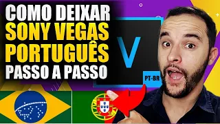 Como Deixar o Sony Vegas em Português Passo a Passo