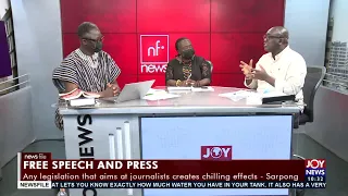 Free Speech and Press: Criminalized by lack of regulation – Newsfile on JoyNews (12-2-22)