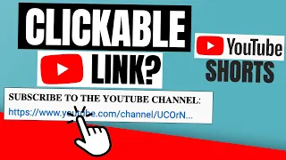 HOW TO ADD A CLICKABLE LINK TO YOUR YOUTUBE VIDEO DESCRIPTION #shorts