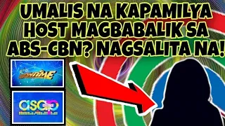 KAPAMILYA SINGER HOST TULUYAN NANG IIWAN ANG ABS-CBN AT SHOWBIZ? NAGSALITA NA! ALAMIN DITO!