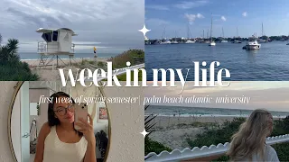 week in my life | palm beach atlantic university vlog