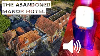 WE SET OFF THE ALARMS MASSIVE ABANDONED MANOR HOTEL - URBEX