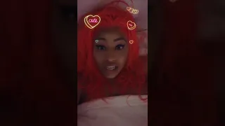 Nicki Minaj Instagram live 16/10/19