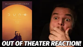 Dune: Part Two Out of Theater REACTION!