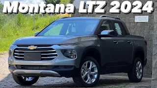 Chevrolet Montana LTZ 2024 - O MELHOR Custo/Benefício da linha Montana em detalhes!! (4K)