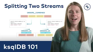 ksqlDB 101: Splitting Two Streams with ksqlDB