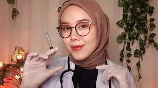 ASMR Doctor Treats Your Injuries - You Are Collapsed In School | Eye Exam, Personal Attention