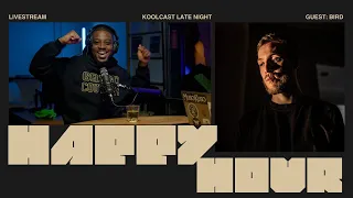 De neus van Connor Rousseau, De Spotify game & OJ Simpson!  (Guest: Bird) I Happy Hour Ep. 02