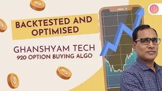 Backtested and Optimized -Ghanshyam Tech 920 Option Buying strategy on Tradetron