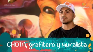 CHOTA, grafitero y muralista [Más que un muro] Telemedellín