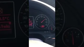 Audi a4 b6 3.0i acceleration 100-200