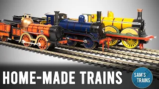 All These Model Trains Were 3D Printed At Home!