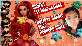 Holiday Barbie 2022 Redress And Rebodied Odile