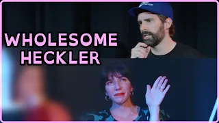 Wholesome Heckler  #standup #jokes #comedy #crowdwork