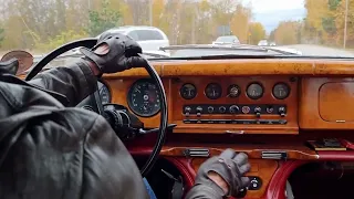 Jaguar Mark10 4.2 driving