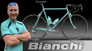 Vintage Bianchi Road Bike Restoration Build and Ride