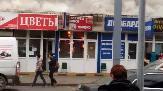 Пожар на европейской улице 13 парковой