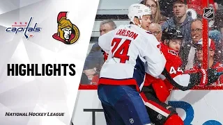 NHL Highlights | Capitals @ Senators 1/31/20