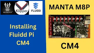 BTT Manta M8P v2 - CM4 with Fluidd Pi