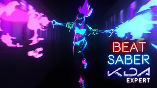 [PS4 Pro] Beat Saber: POP/STARS (K/DA) - Expert (No Fail Option)