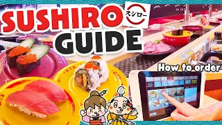 Sushiro Guide / Conveyor belt sushi restaurant / Tokyo, Japan