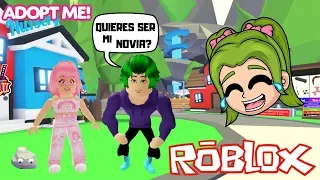 😱ME HAGO PASAR POR CHICO PARA CONSEGUIR NOVIA EN ADOPT ME😂ROBLOX (SALE MAL)🤯