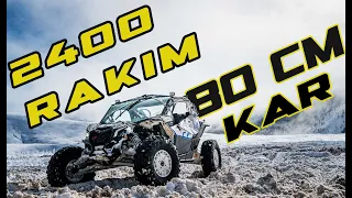 2400 RAKIMDA  ⚠️  ❄️ KARLA MÜCADELE ! 🏔️🦎