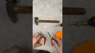 Leather corner wrapping jig