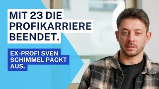 Mit 23 einfach die Fußballkarriere beendet. Bitte, was? Ex-Profi Sven Schimmel über seinen Ausstieg