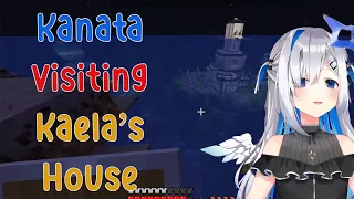 Kanata Visiting Kaela's House in Hololive New Minecraft Server!!!