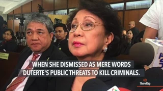 Ombudsman: Duterte's 'kill' threats unacceptable