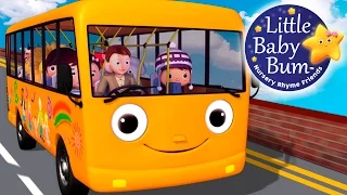 Wheels On The Bus | Nursery Rhymes for Babies by LittleBabyBum - ABCs and 123s