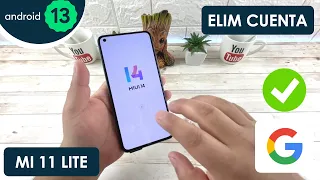 Eliminar Cuenta de Google Xiaomi Mi 11 Lite | Android 13