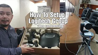 How to Setup Logitech Group for video Conferencing | Online meeting using Google Meet | Zoom | Webex
