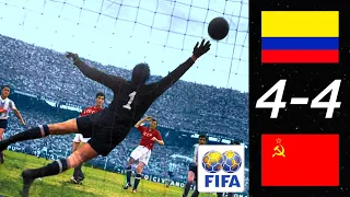 🔵Colombia VS Soviet Union🔴 - World Cup 1962🏆