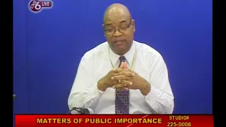 Matters of Public Importance with PPP/C Chief Whip Gail Teixeira June 28th 2018