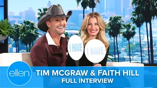 Tim McGraw & Faith Hill Full Interview: Family Dynamics and 'Never Have I Ever'