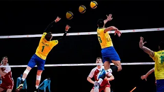 Top 30 Fantastic Volleyball Sets | VNL 2021