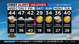 New York Weather: CBS2 2/1 Nightly Forecast at 11PM